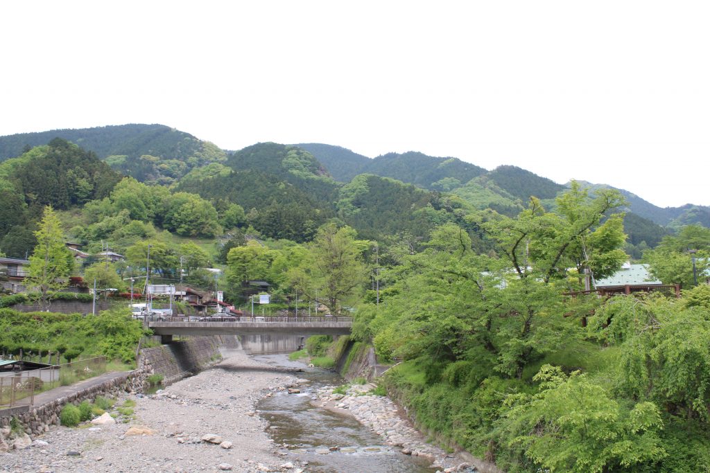 道の駅芦ヶ久保の荒川水系