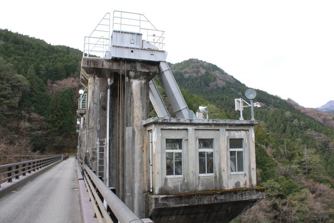 大橋ダムの機械室（2020年12月）