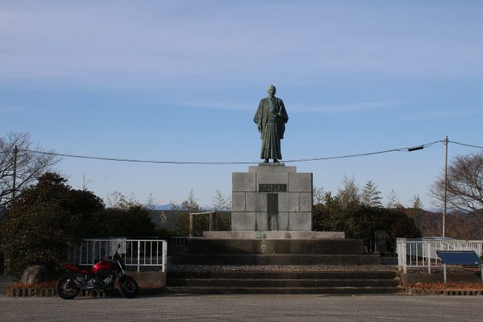 武市半平太像（２０２１年１月）