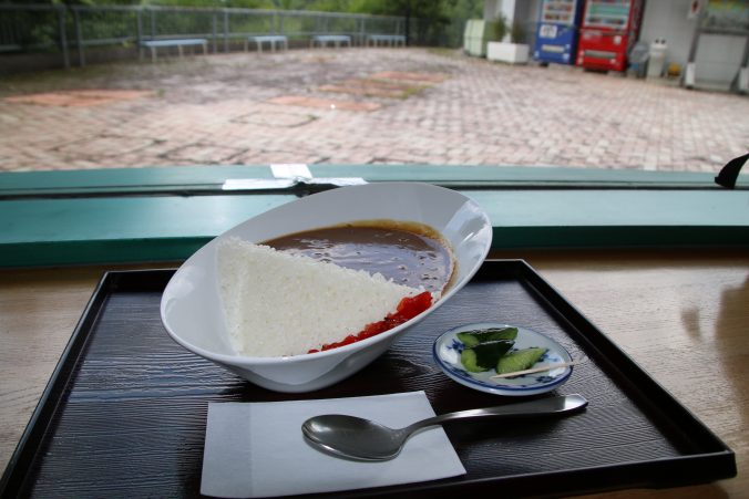 人生初のダムカレー（2021年7月）