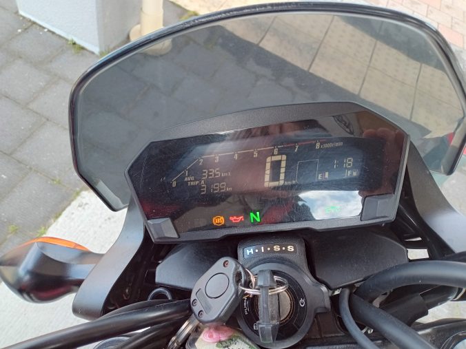 宝塚北までのメーター