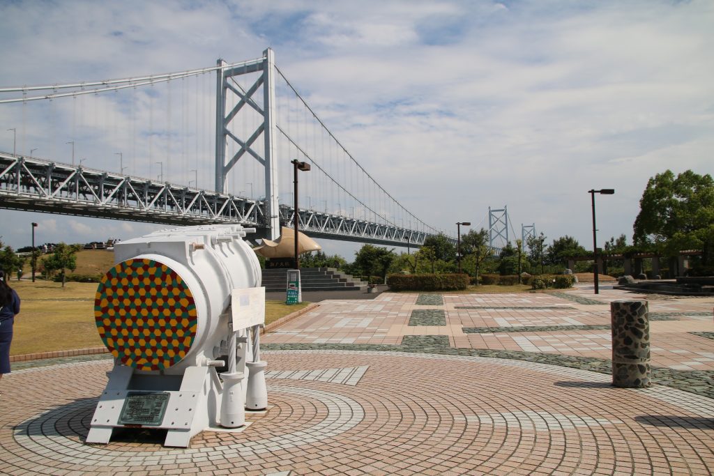 北備讃瀬戸大橋のケーブル（2022年8月）