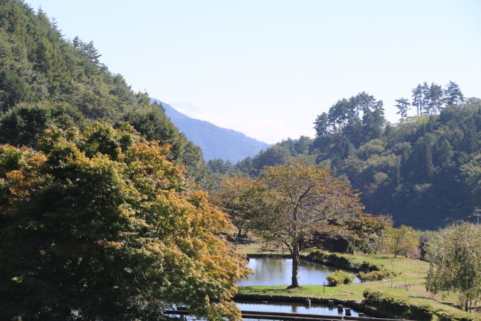 道の駅南きよさとの風景（2022年10月）