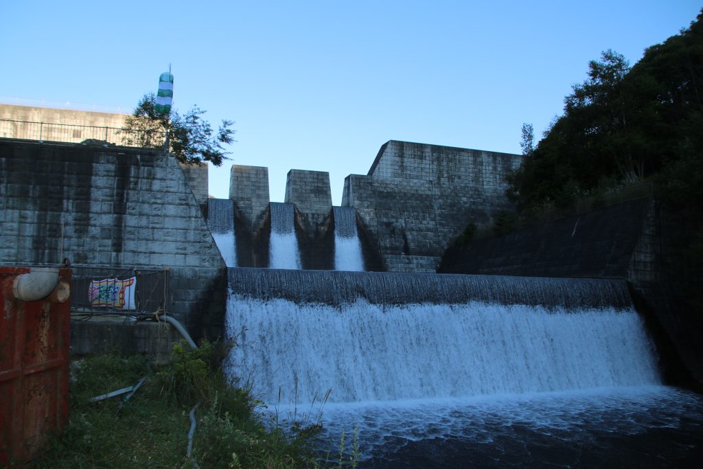 あちばけダム（2022年10月）