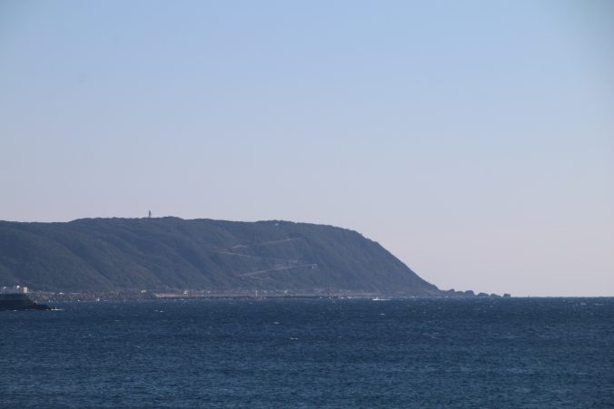 室戸岬遠景（2022年12月）