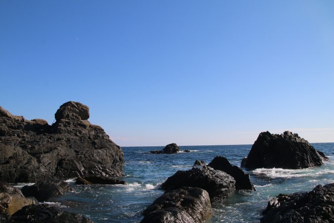 月見ヶ浜の風景（2022年12月）