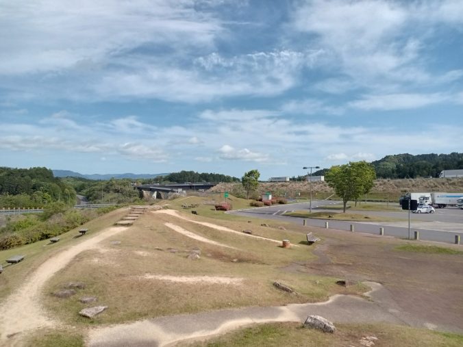 新名神甲南PAの風景（2023年5月）