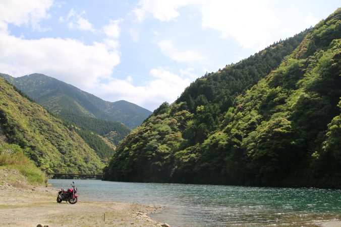空、雲、山、川、NC750S（2023年5月）