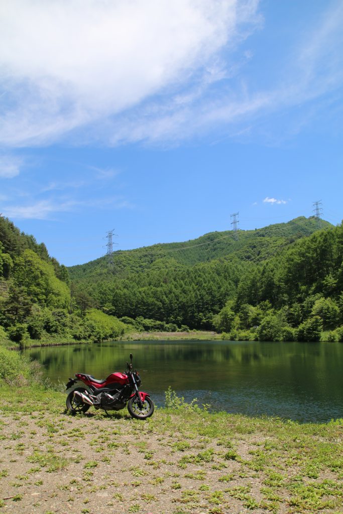 加和志湖とNC750S（2023年6月）