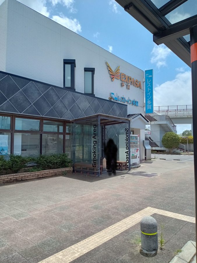 多賀SAのレストイン（2023年8月）