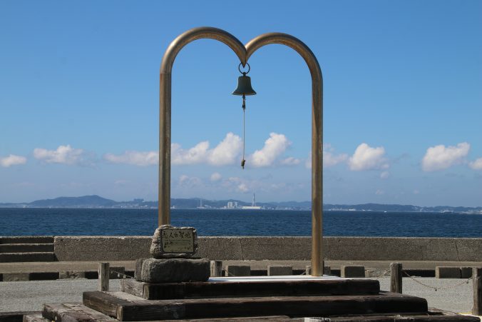 恋人の聖地＠千葉県金谷港（2023年9月）