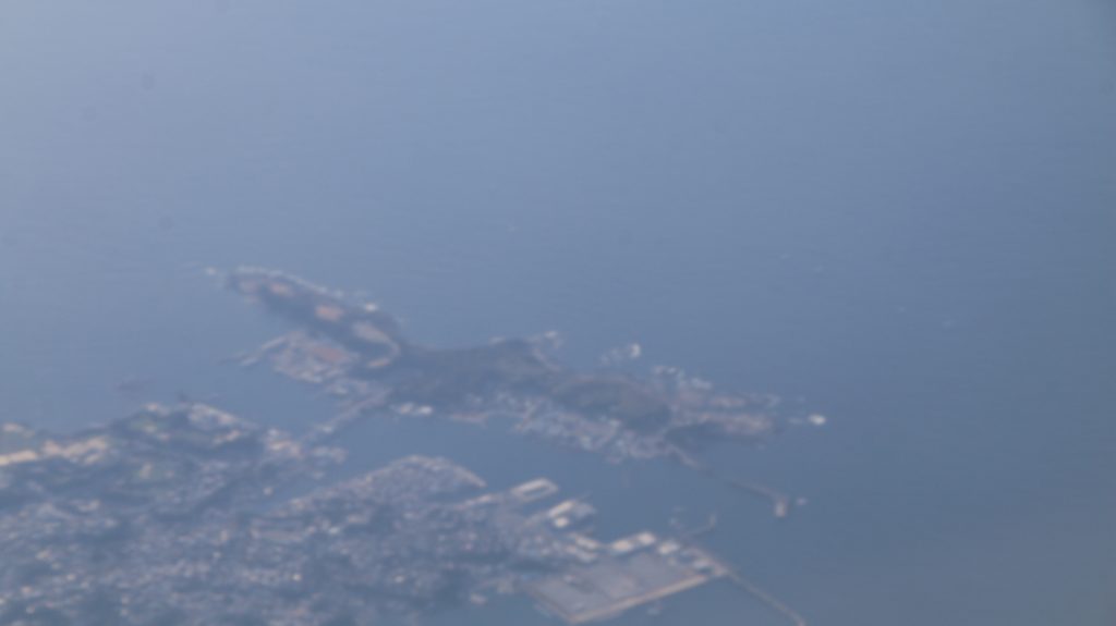 上空から城ヶ島を見る（2023年12月）