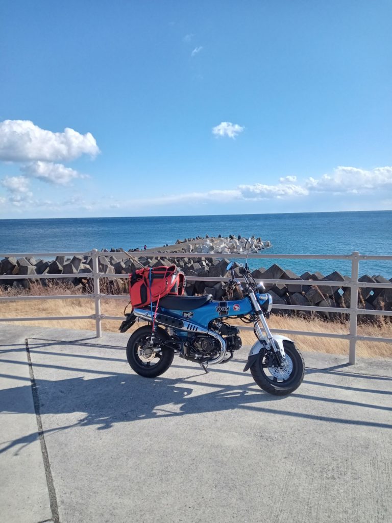 Honda DAX125@高知海岸 2026年1月